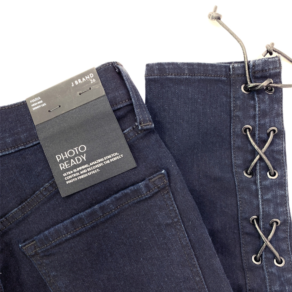 J Brand Jeans Barneys NY Maria Bluebird Side Lace - Picture 9 of 11